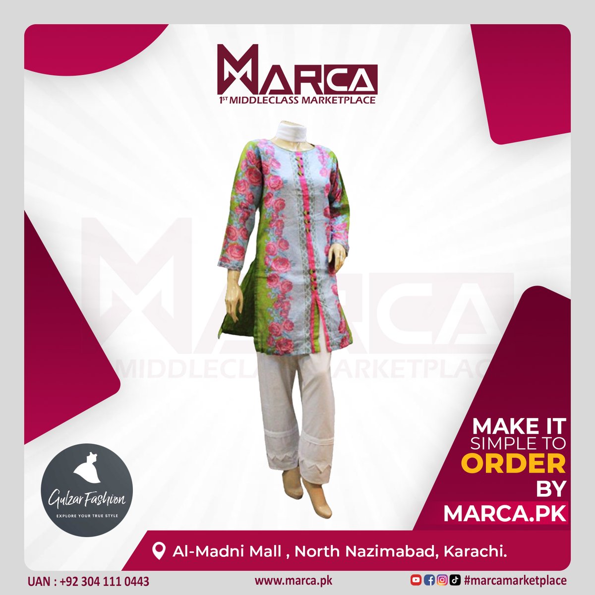 MarcaMarket's tweet photo. Get Women's Eastern Clothes 3piece Suits..
Order Now From https://t.co/Gd846gYAW9
.
.
.
.
#marcamarketplace #marcamarket #womenswear #ladiesfashion #Ladiesclothingstore #womenfashionstyle #womensfashiontrend #onlineshoppingkarachi #trendyoutfits #gulzarfashion #karachi #madnimall https://t.co/CwxO4JGlVX