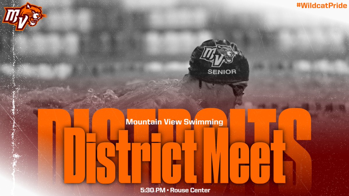 MVHS_SPORTS's tweet photo. Come out and support your MV Swim team tonight at their District Meet! @MVHS_Swimming https://t.co/mWQSwTkxGM