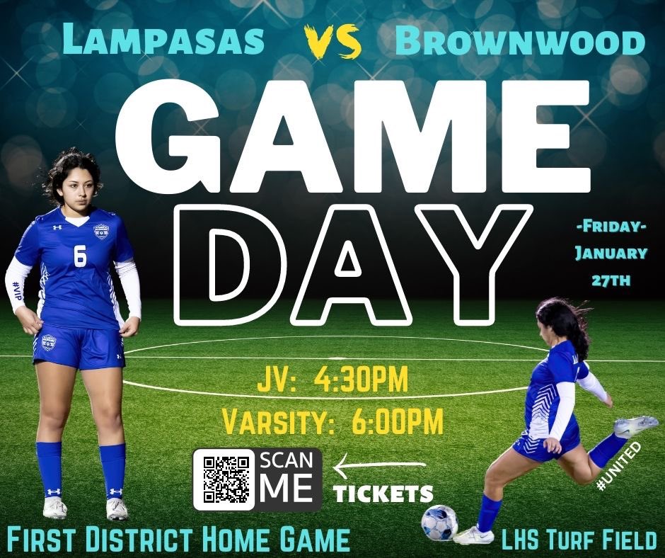 District home opener tonight! 
Come out and support the Lady Badgers as they take on the Brownwood Lions! 
#united #VIP