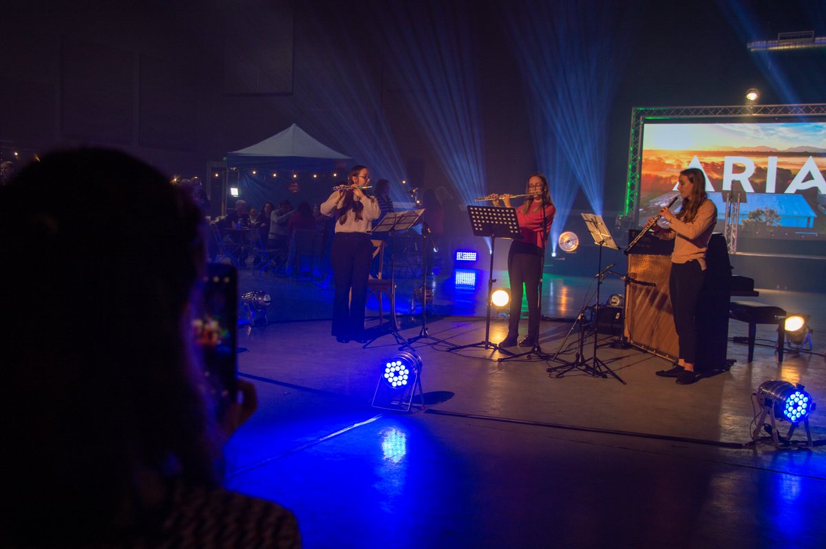 Opening of #Ariafilmstudios is such a golden opportunity for <a href="/BangorUni/">Bangor University</a> students to get hands-on experience of working in TV. We are so very proud of our young talent including our musicians playing at last night's launch. Diolch! <a href="/rondomedia/">Rondo</a> 
tinyurl.com/3py2cx76