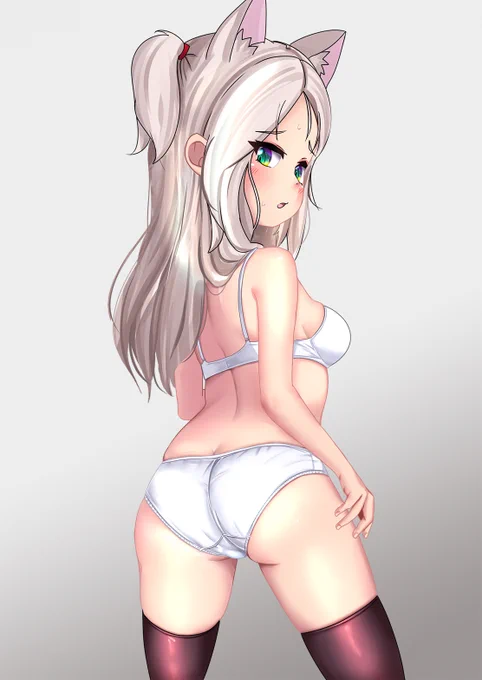 後ろのシムス背中が描きたかったんです決して・・決して下心など・・・k#アズールレーン #Azurlane 