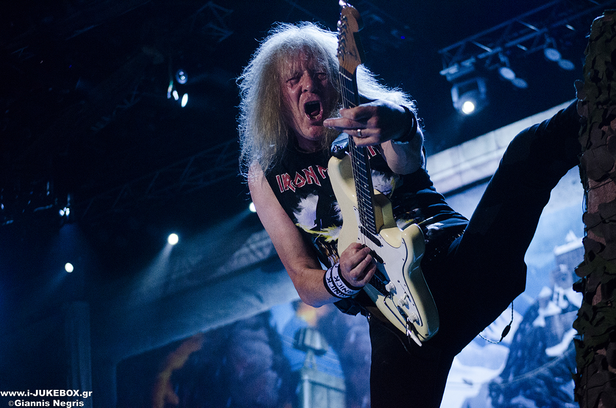 Happy 66th birthday to Janick Gers of the  Rockwave Festival, 2018 