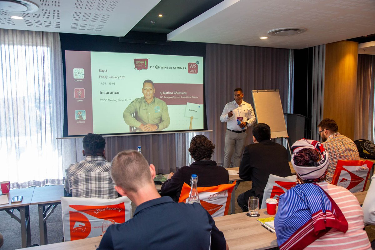 IELAWORLD's tweet image. During #IELAWS23, Nathan Christians with NC Surveyors (Pty) Ltd presented about #marine &amp;amp; #cargo #insurance.
He talked about how to select the correct cover, institute cargo clauses, #incoterms, and about the duties &amp;amp; responsibilities of the insured
#trainingevent #IELAmembers