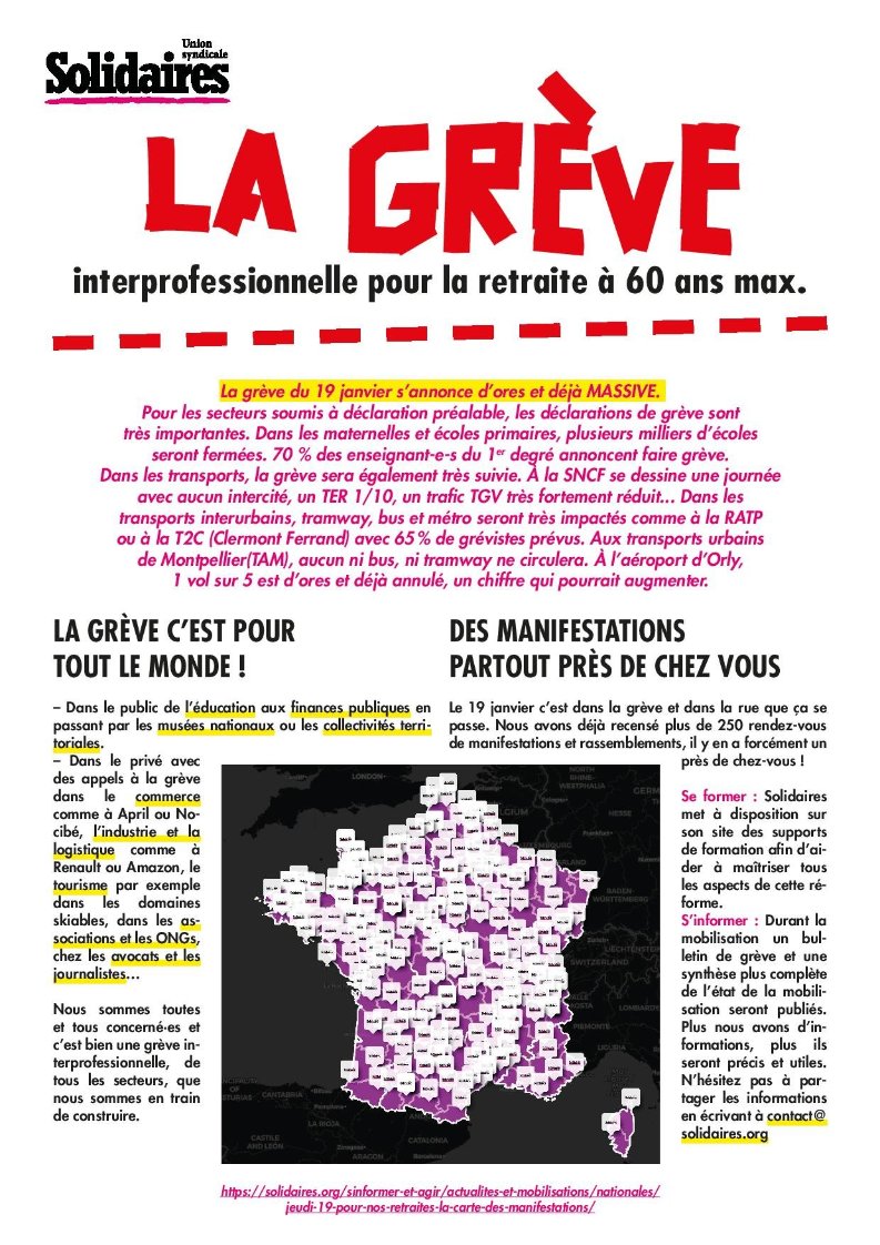 SolidDI_Dijon's tweet photo. Quelques uns des numéros du bulletin La grève de l'#unionsolidaires https://t.co/o3YRgXolKG