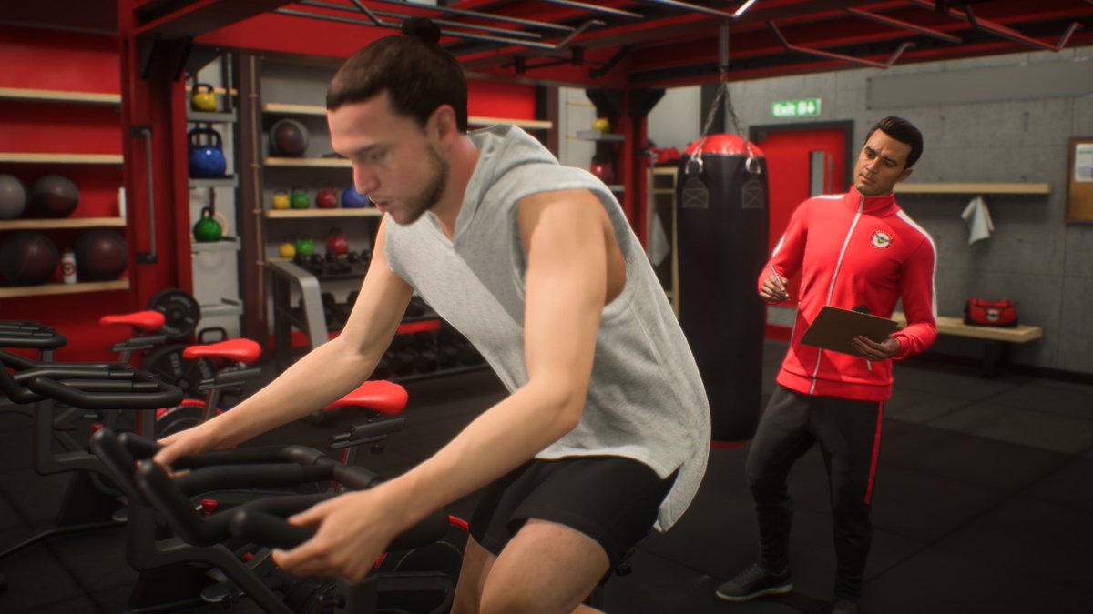 The man the myth. Andy Caroll training those thunder thighs ahead of tonight's games. 🐐⚡<a href="/aaronrose99/">Aaron Rose</a>- <a href="/TheVFL_/">VFL</a>