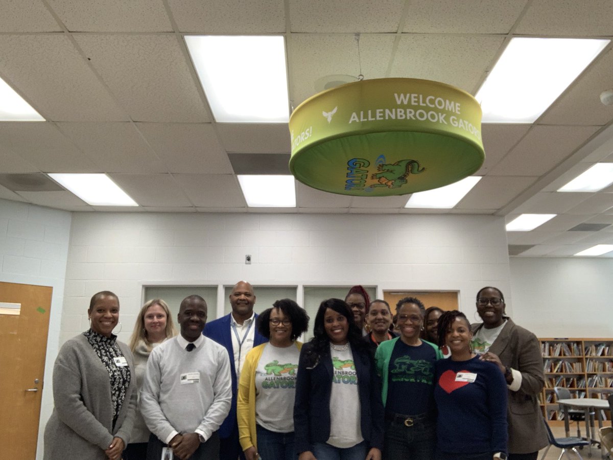 What an inspiring visit at Allenbrook Elementary School today.  Let’s remind our students every day to “remember why you are here, remember where you are going, and remember how you will get there”. <a href="/KimVaught/">Kimberly Vaught</a>