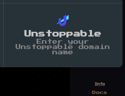 fantomonftm's tweet photo. Every Fantomon Trainer deserves recognition! Make a name for yourself and join the mission in restoring peace to the galaxy!

Phase 1 of our integration with Unstoppable Domains is complete! https://t.co/NjfjZJSTNC