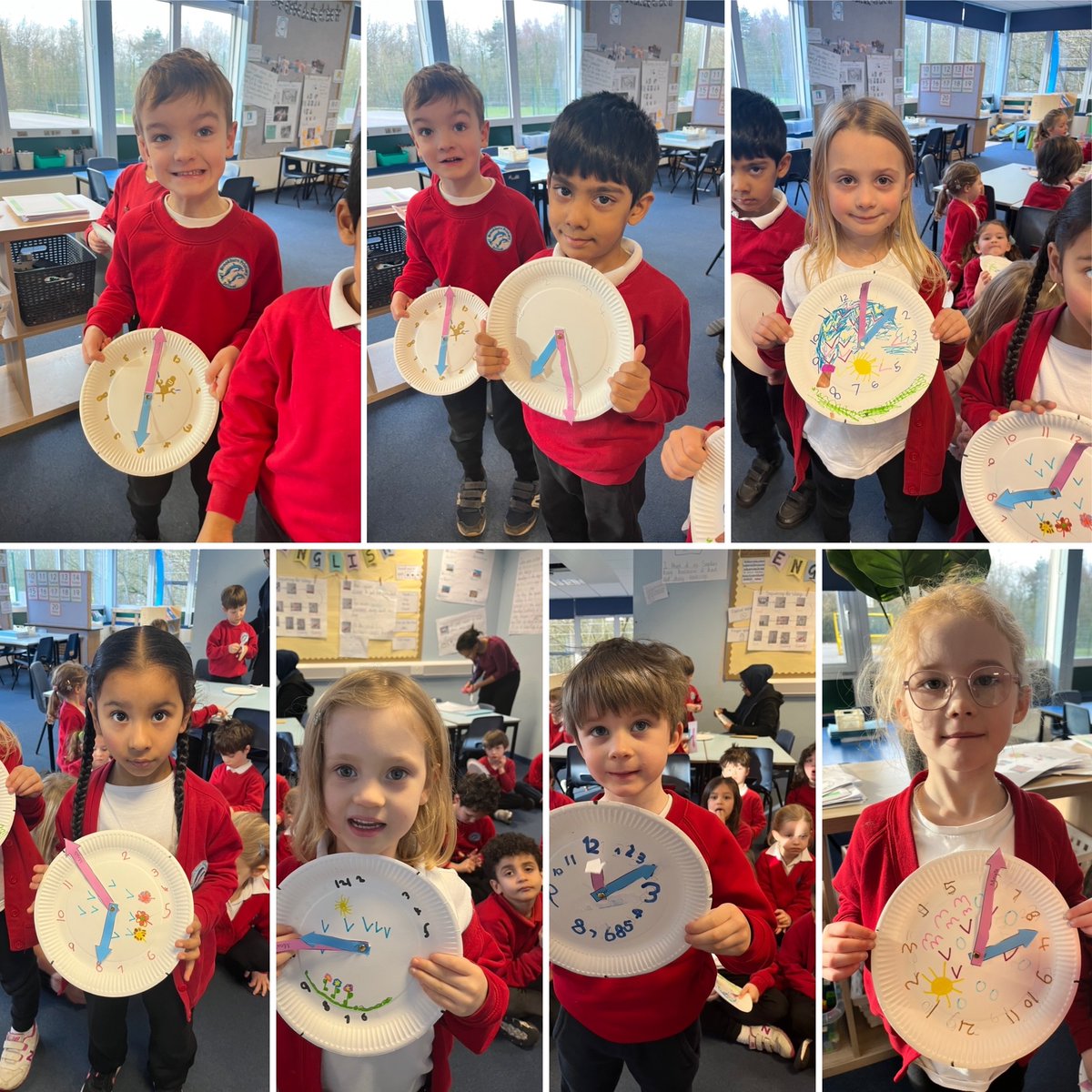 MissGarvey's tweet photo. What time is it? It’s the weekend! We have had a clock and time filled week ⏰ @BrookburnP https://t.co/L4RhDVsB4v