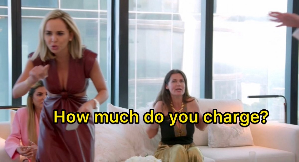 queensofbravo's tweet photo. Alexia: I paid for the laywer. You’re wasting his time with your question.

Nicole: 😅💀 #RHOM https://t.co/FK6hoqF9sE