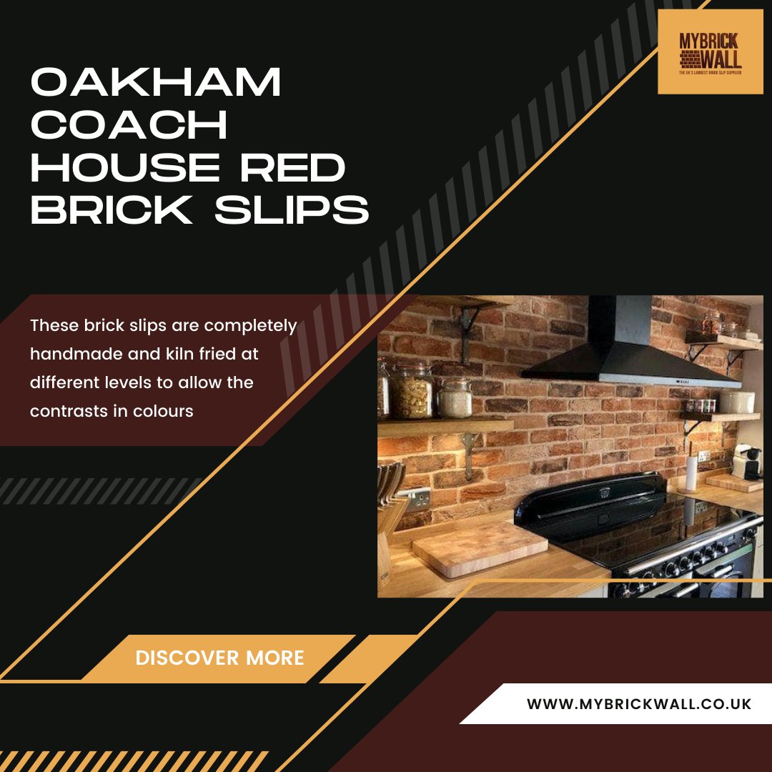 The colour scheme of these brick slips is red with the addition of weathered related blemishes

See our range of brick tiles! Link in bio!

#MyBrickWall #Construction #BrickTiles #Architecture