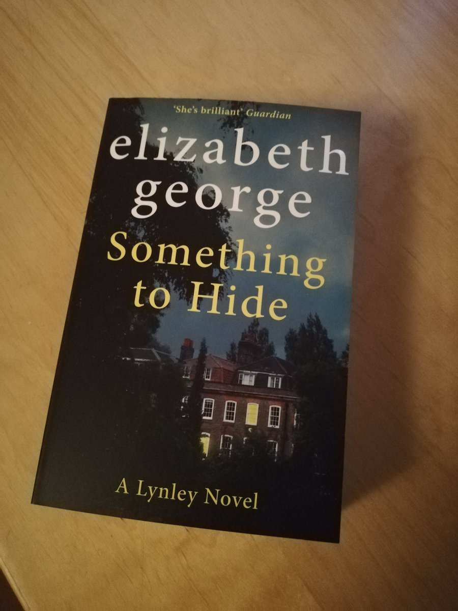 Reasons for loving pre ordering books is getting random gifts through your door like a mini Xmas or birthday. Been rereading this series in preparation. Only 12 more to go. <a href="/lynleymysteries/">Elizabeth George</a>