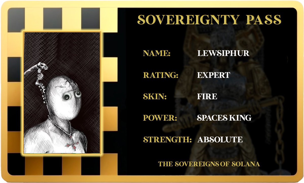 Thank you <a href="/TheSovereignNFT/">Sovereign</a>