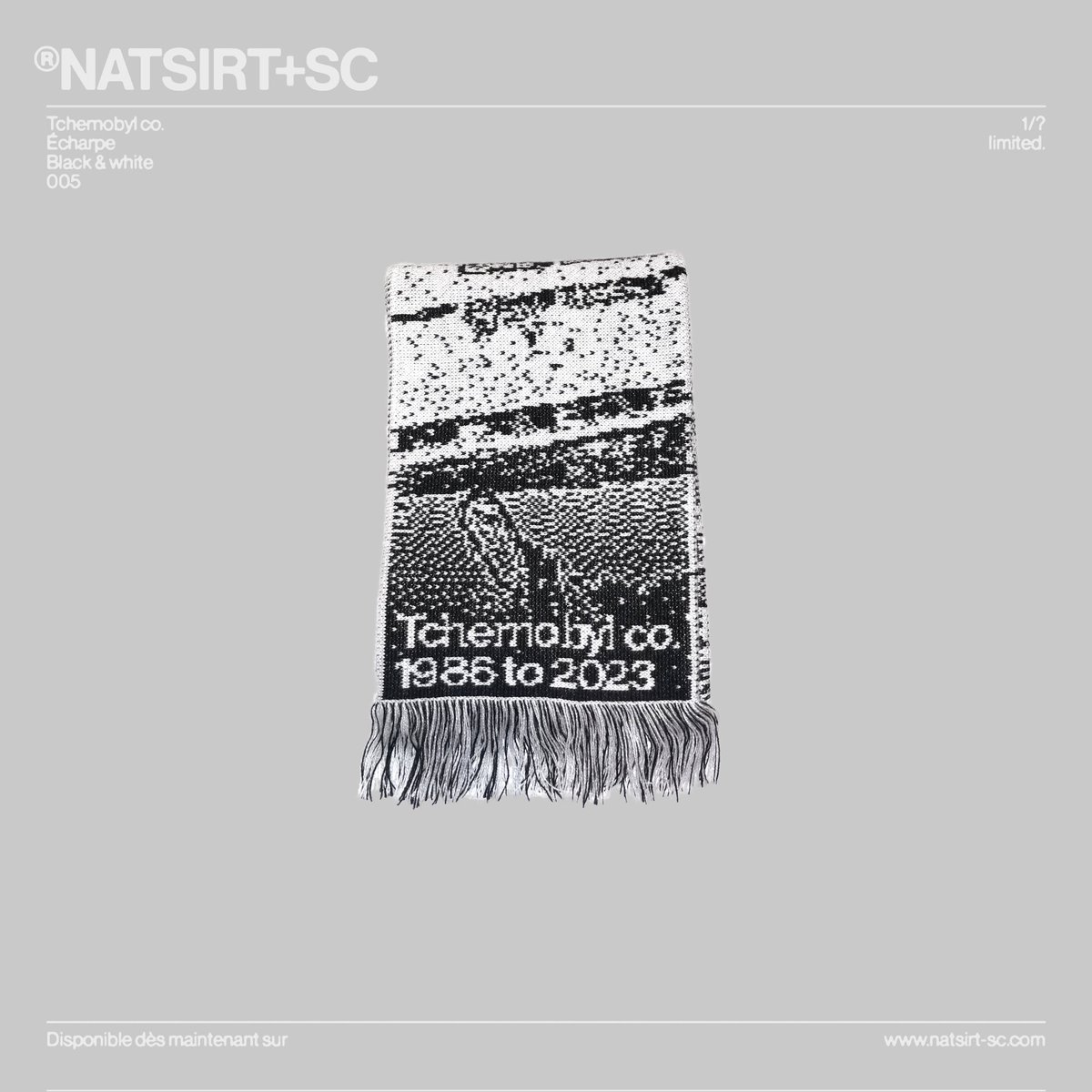 NATSIRT_SC's tweet photo. Écharpe Tchernobyl disponible maintenant sur https://t.co/BEjcdaQVUa
- Deux faces tissées en jacquard
- 100% acrylique
- Fabriqué en Allemagne https://t.co/r8n5jZwNSN