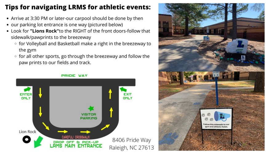 Leesville Road MS (@lrmspride) on Twitter photo Hey <a href="/PineHollowAD/">Pilots Athletics</a> @PrincipalPHMS Can I get a RT? Monday, Jan. 30th basketball at Leesville Road Middle - tips for a smooth ride to the games! Hey <a href="/PineHollowAD/">Pilots Athletics</a> @PrincipalPHMS Can I get a RT? Monday, Jan. 30th basketball at Leesville Road Middle - tips for a smooth ride to the games!