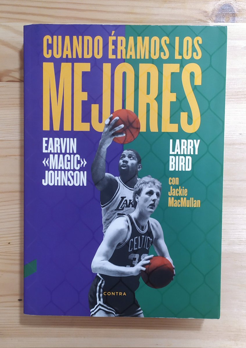 CrunchTimeLH's tweet photo. 📚 Libros de baloncesto 📚
💥 Vamos con una nueva iniciativa. Cada mes, un libro sobre 🏀
1️⃣ Cuando éramos los mejores
Un libro sobre Magic y Larry, sus rivalidades, anécdotas y sus carreras. https://t.co/FwzSoeFnWf