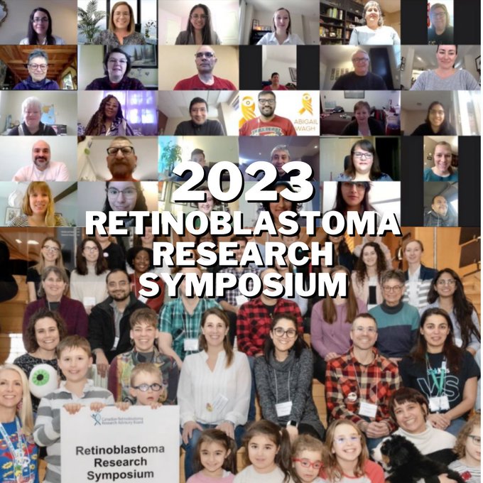 wechope's tweet photo. Tomorrow & Sunday, the #CRRAB2023 #RetinoblastomaResearch Symposium takes place in Toronto & online. Featuring #RbResearch development workshops, a #ChildLife program, @rb_research AGM & more. Last chance to register!: https://t.co/o8BanImjN4 #Retinoblastoma #MakeADifference https://t.co/33liEJi6LE
