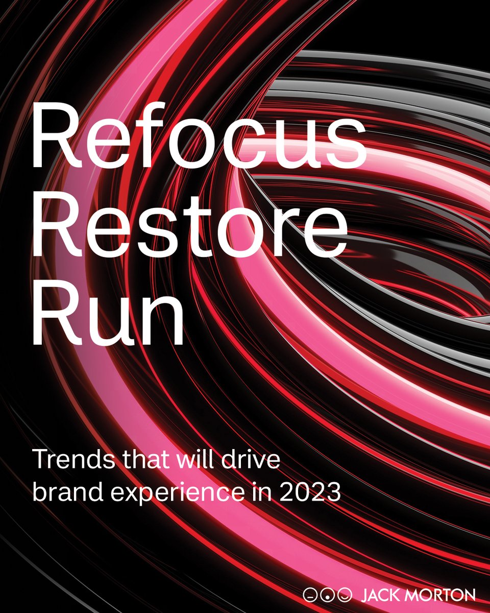 What does 2023 have in store? Our team weighed in on the trends that will drive brand experiences in 2023. Check out the report here: bit.ly/3DopBw3 #2023trends #marketingttrends #advertisingtrends #brandexperience #experiential #experientialmarketing #marketing