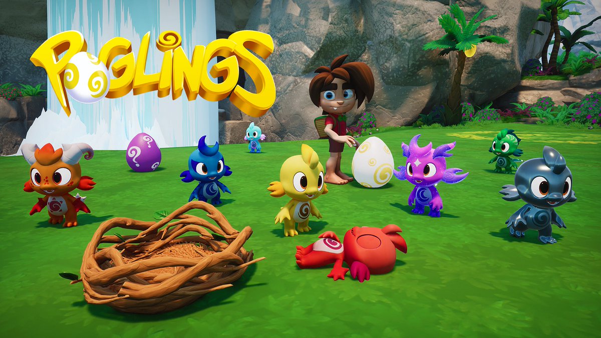 Introducing my new video game, <a href="/Poglings/">Poglings 🥚 Wishlist On Steam</a>! A cute, pet simulation, creature collecting adventure game coming to Steam and Nintendo Switch! Kickstarter launching this spring!