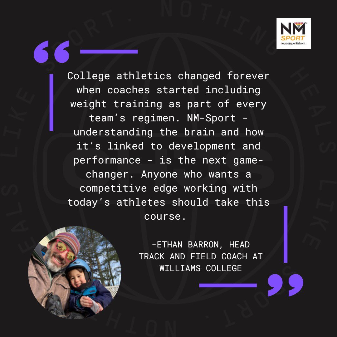 CHJSorg's tweet photo. Registration is OPEN for the 3rd NM-Sport Certification! Check what our #nmsport friends say about their experience and how powerful #brainaware coaching is for them and their athletes. Register and share with your coach friends. Link in bio for more info. #healingcentered https://t.co/1c4Zxu900l
