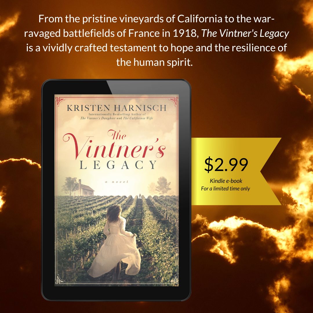 amzn.to/3DmkMmV #book #HistoricalFiction #wine #winelovers #War #Napa #France #author #amwriting