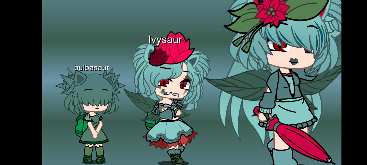 playernight8's tweet photo. Bulbasaur evolution line
#gachaclub #bulbasaur #bulbasaurevolution #ivysaur #Venusaur #pokemonbulbasaurevolution #pokemonevolution https://t.co/srHRiigbll