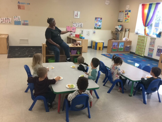 nurturedelc's tweet photo. ⭐️ STAFF SPOTLIGHT ⭐️ We are highlighting Ms. Chris Ann Perry! She is a Teacher Assistant at #drdaycaresouthcounty. Ms. Chris Ann has worked at our Wakefield location since 2016 - she has worked in every classroom!
#employeespotlight #weareddc #staffspotlight #teacherspotlight https://t.co/R3Kyfjmim0