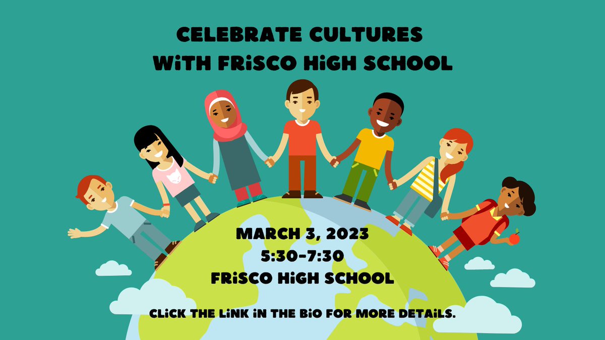 Want to showcase your culture? Or do you just want to attend? Either way, click on the link in the bio for more information. We hope to see you there! #FHScelebratescultures @FHSRaccoons @RaccoonsLibrary