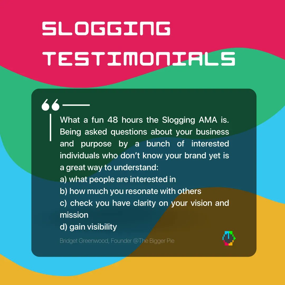 hackernoon's tweet photo. Our #Slogging AMAs are🔥 

Don’t take our word for it: join Slogging to check it for yourself and keep up with our #AMAs!

Click here to join: 
https://t.co/mTsxPwXxLz https://t.co/P2bdnONFWm