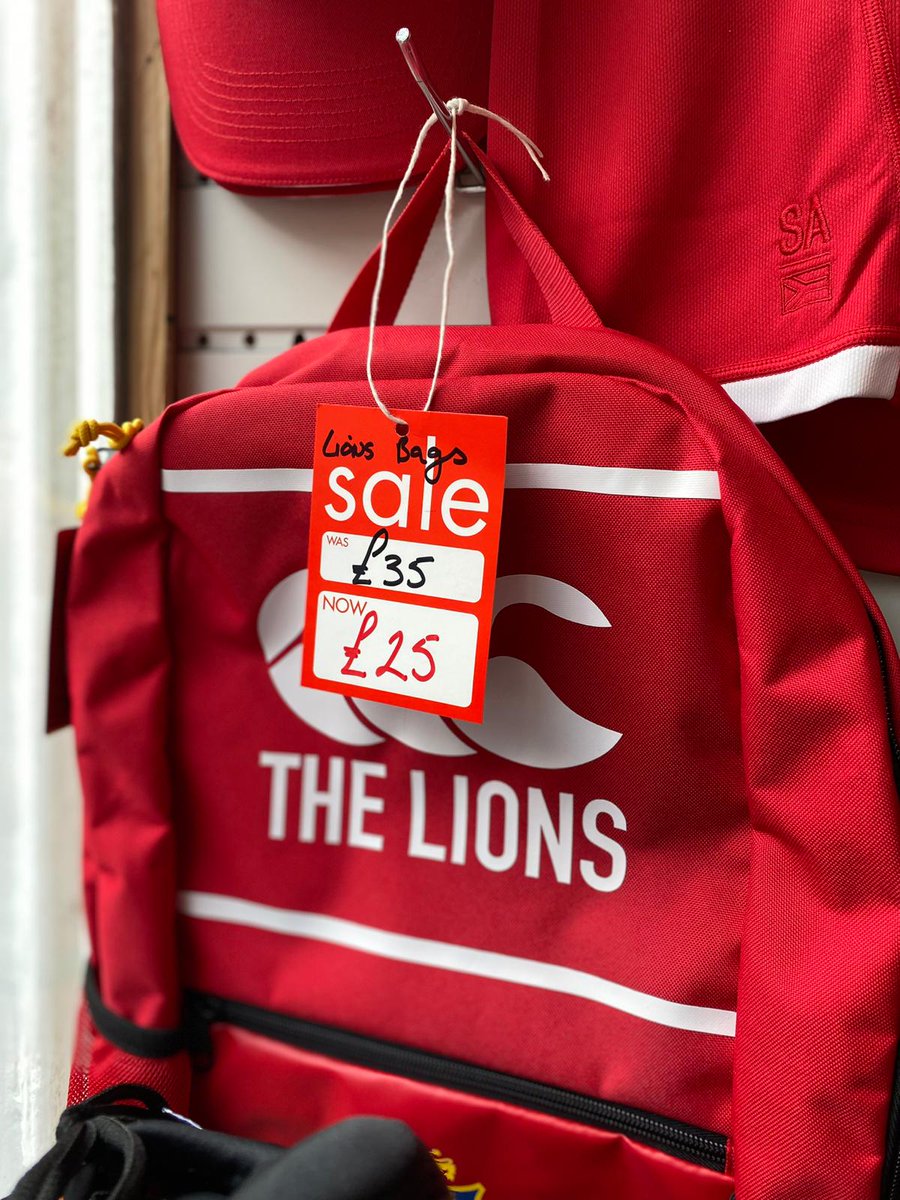 Sale Highlights - There are still a few British &amp; Irish Lions items in our North Berwick store sale, so if you're a rugby fan, grab a great deal while you can!

#GannonSports
