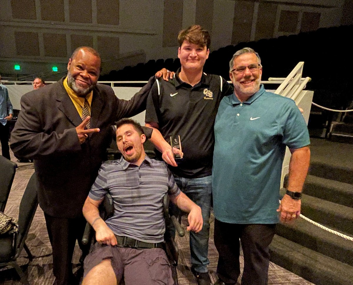 It was an honor to receive the Xavier Johnson Courageous Overcomer of the Year Award last Friday night before the FCA All-Star game.