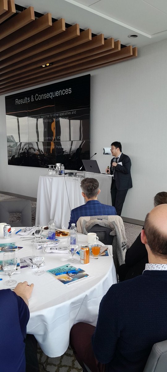 CanadianOpto's tweet image. #OLF2023 Dr. Jaron Chong, speaking to what Radiology has learned through their experiences with AI, sharing the implications, success stories, and responsibility of using AI and other imperfect  systems. #AI #teleoptometry @CanadianOpto