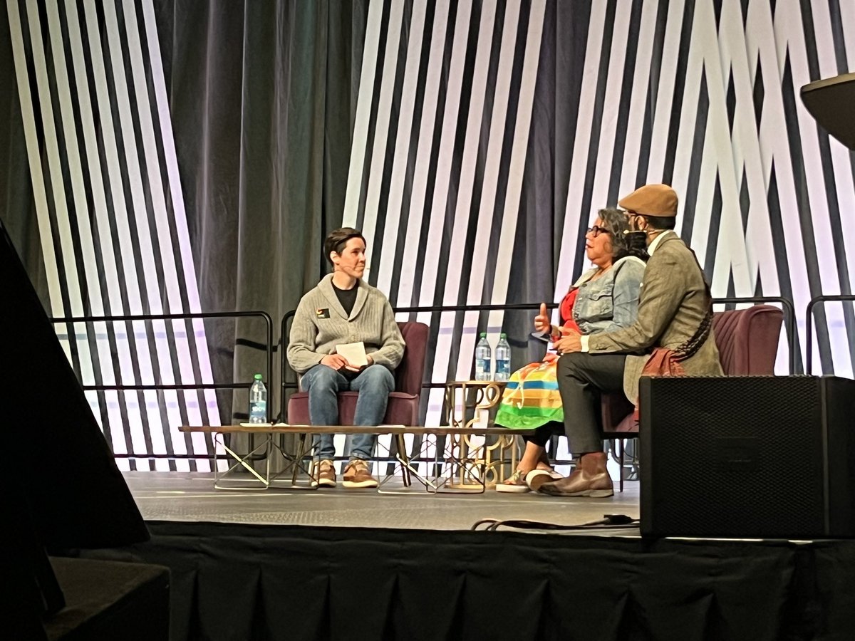 JonDRobb's tweet photo. Thank you @CherylWjack & @OmarYaqub for sharing incredible insights and perspectives in such authentic and meaningful ways with NorQuesters @NorQuest 2023 College Culture Day! #Reconciliaction #CanadianPrayerRug #BentArrow #IslamicFamily #YEG #IslamicFamily https://t.co/aCMdvIRZyK