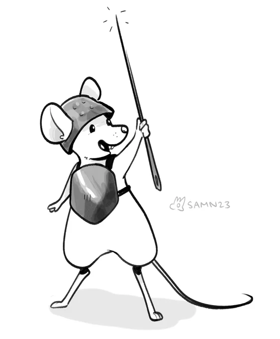 if u do not sew then how will the tiny mice in your kitchen baseboards arm themselves to fight The Evils, hm? think about THAT. 