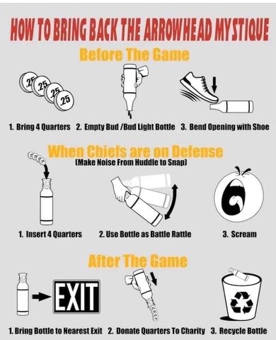 For anyone going to the game. Bring change inside. Buy one beer in a metal bottle and once drank fill it with some change as a noisemaker