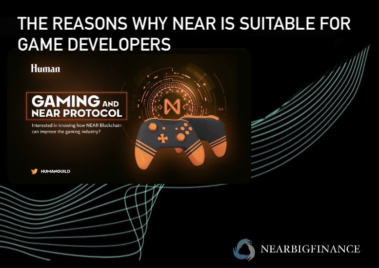 Nearbigfinance's tweet photo. NEAR's approach to solving #UX, high #throughput, fast finality and support for #Javascript makes it very appealing for game #devs with @humanguild 🎮

1️⃣ High Throughput
2️⃣ Fast Finality 
3️⃣ End user UX
4️⃣ Javascript support

#NEARBigFinance #NEARBigNews #NEAR #HumanGuild https://t.co/JaTaenG1rs
