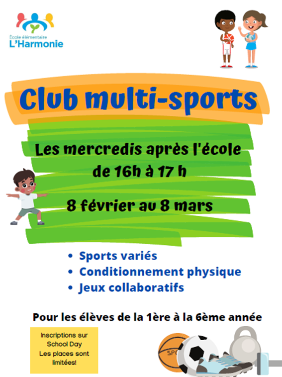 L'inscription est gratuite! Faites vites, les places sont limitées!