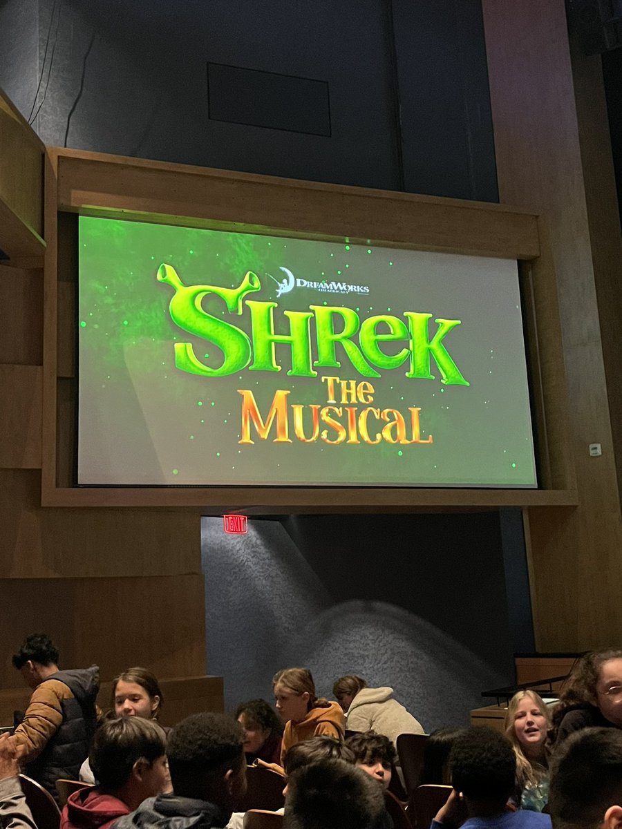 Had a blast seeing Shrek the Musical at Allen High School today! It was so good! <a href="/MarionMavericks/">Marion Mavericks</a> #20yearsME