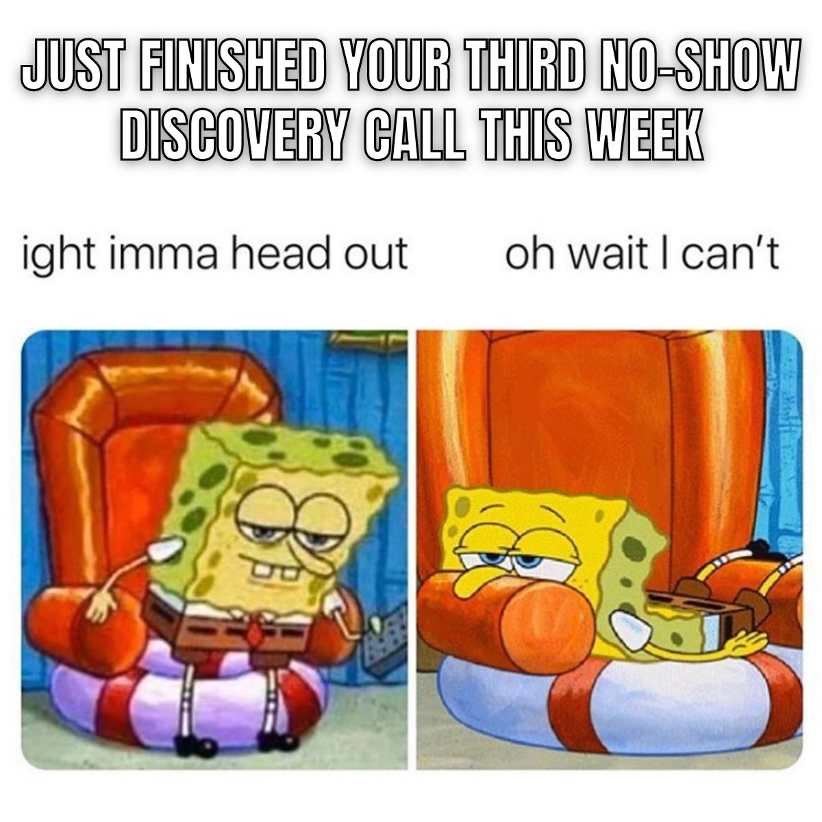 insightly's tweet image. Underrated skill in sales: handling rejection. 

#memefriday 
#saleshumor