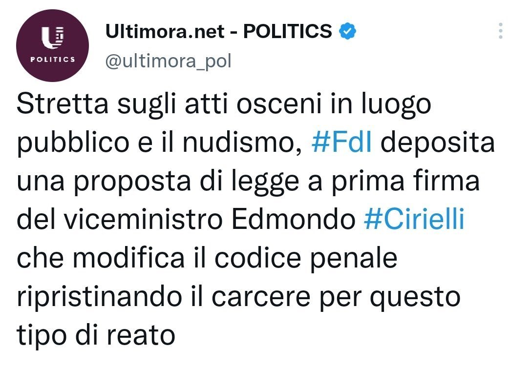 buonweekend's tweet photo. Con #FdI al governo il medioevo prossimo venturo è l'unica certezza https://t.co/b2JTrOnXGA