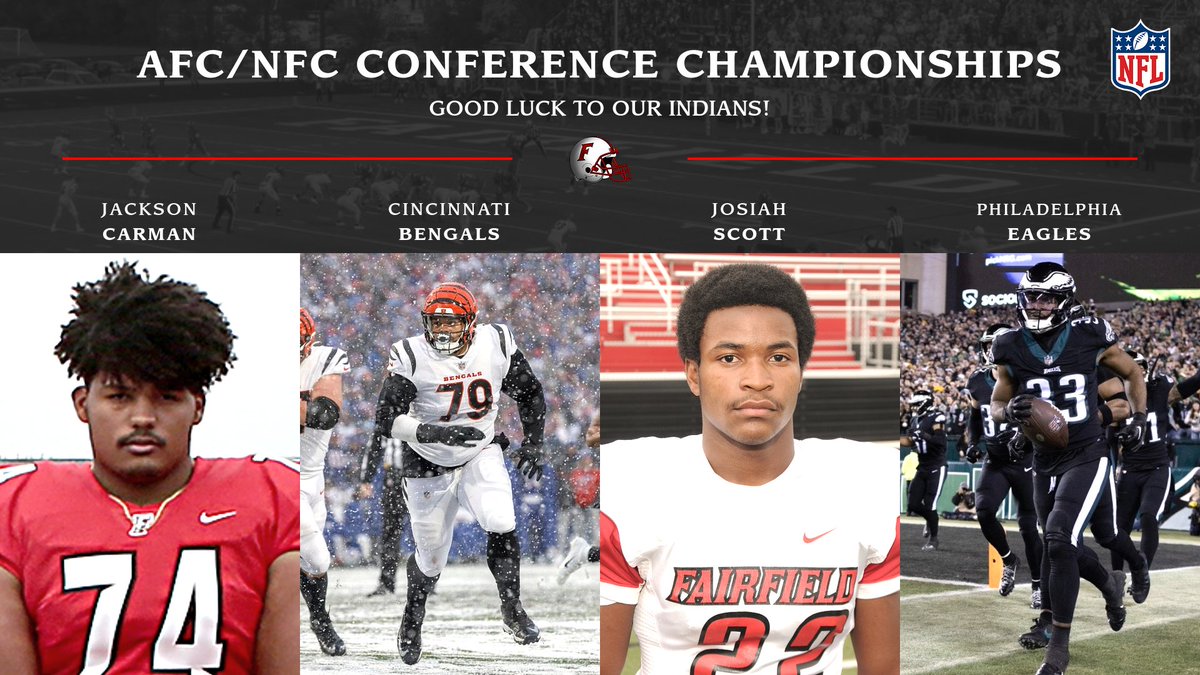 Beyond proud of <a href="/Jackthejiant/">🖤</a> and <a href="/JosiahScott7/">Josiah Scott</a> as they compete in the AFC &amp; NFC Championship Games this weekend. 
#onceanindianalwaysanindian
#Family
