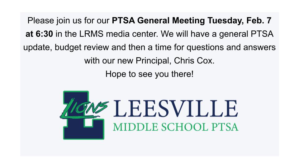 Tomorrow night!