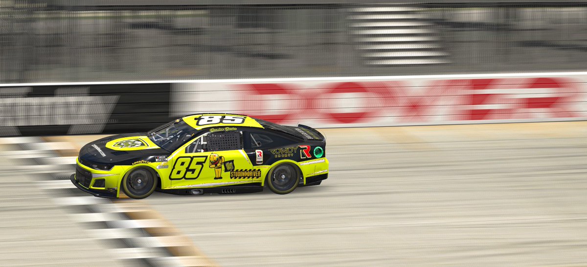 realbrandonbme's tweet photo. Race Day for race 1 of 3 in the @ssrliracing Round of 8! Going for a good points day! Represent @213simwear as well as Student Drivers all around the world! 😂

Race - 8:05pm EST

#iRacing #SimRacing #eNASCAR #BB85 https://t.co/skFMo2V4gW