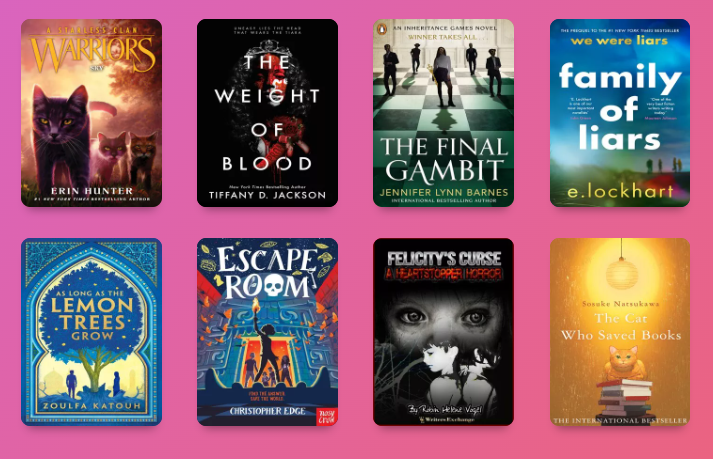 jcsplibraries's tweet photo. Selection of the great new #Fiction titles just added to our Digital Library on #Sora. Available to download by students &amp; staff in our 230 member schools. View our library at https://t.co/yUJx61m0fm
#Ebooks #LoveReading #ReadingForPleasure https://t.co/oqhrRm9cgT