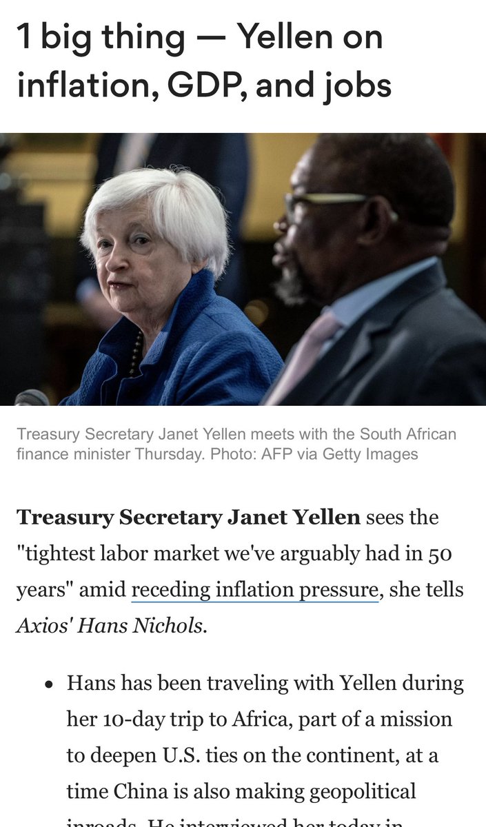 QueenDaytrade's tweet image. 1 big thing — Yellen on inflation, GDP, and jobs axios.com/newsletters/ax… #axiosmacro