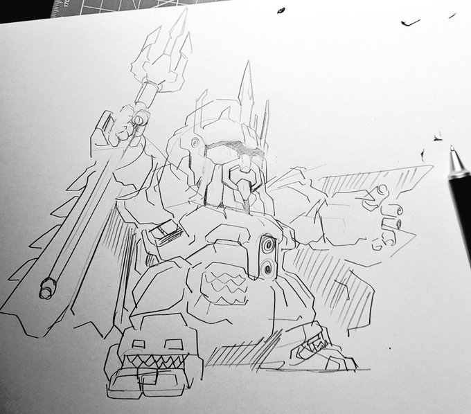 サイコベースでビルド二次にポセイドンガンダムとか出してえなって 