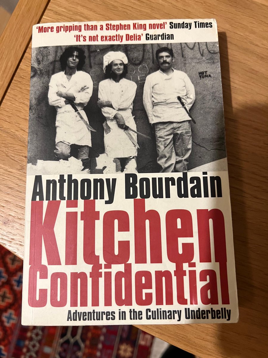 PeteKellyHT's tweet image. So much more than just a book about cooking. There’s a reason why chef Anthony Bourdain’s debut non-fiction work propelled him forwards on a decades long storytelling adventure around the world. It’s just really damn good. If you enjoyed his documentaries you’ll love this too.