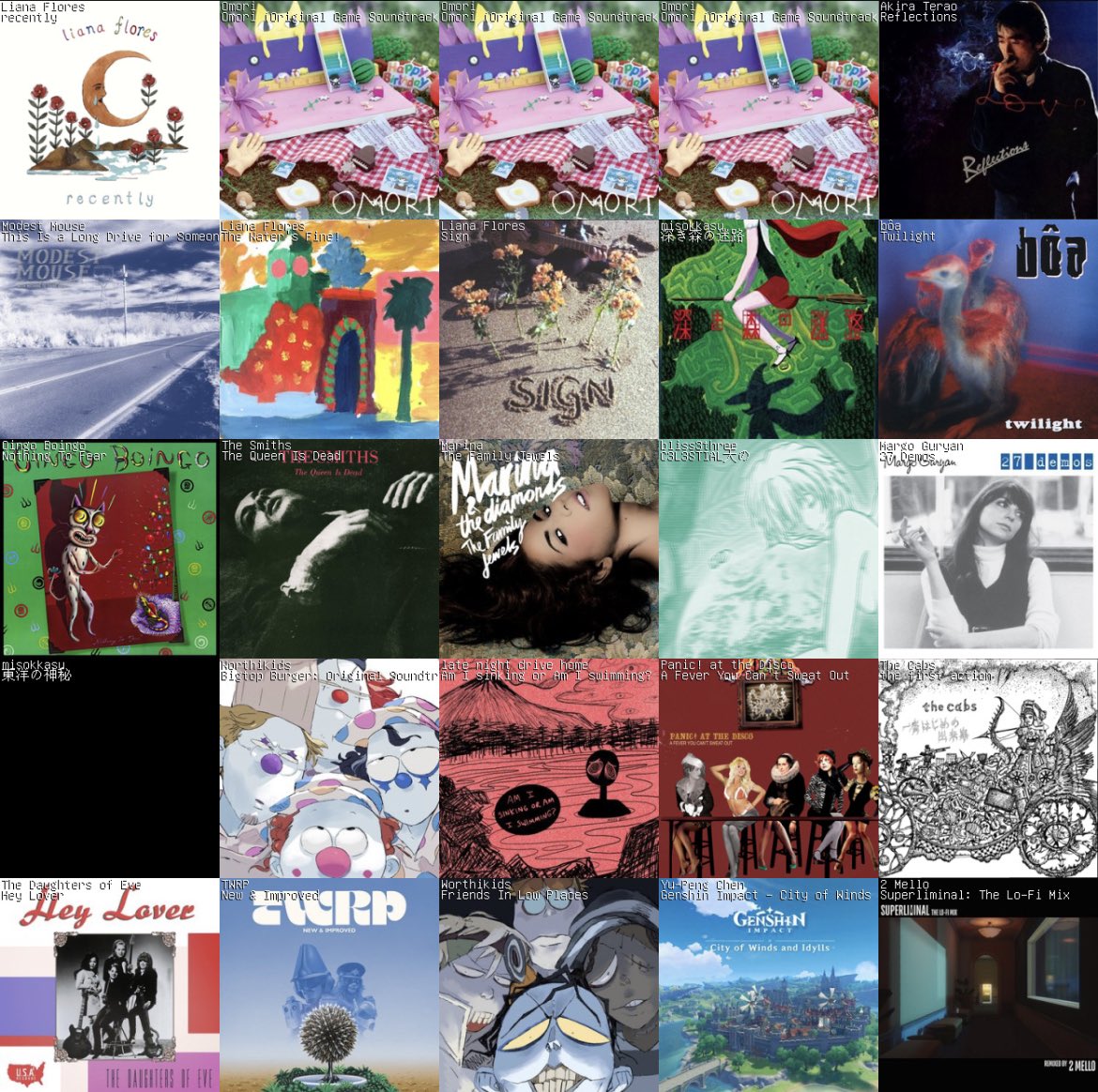 had a sad week and listened to the omori soundtrack a LOT