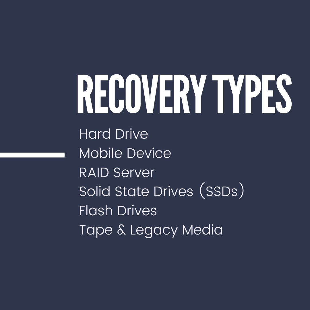 flashbackdata's tweet image. Our Data Recovery Services. We offer FREE inbound shipping or in office drop off at our lab in Austin, Texas. Call us if you have any questions. #datarecovery #harddrives #austintx