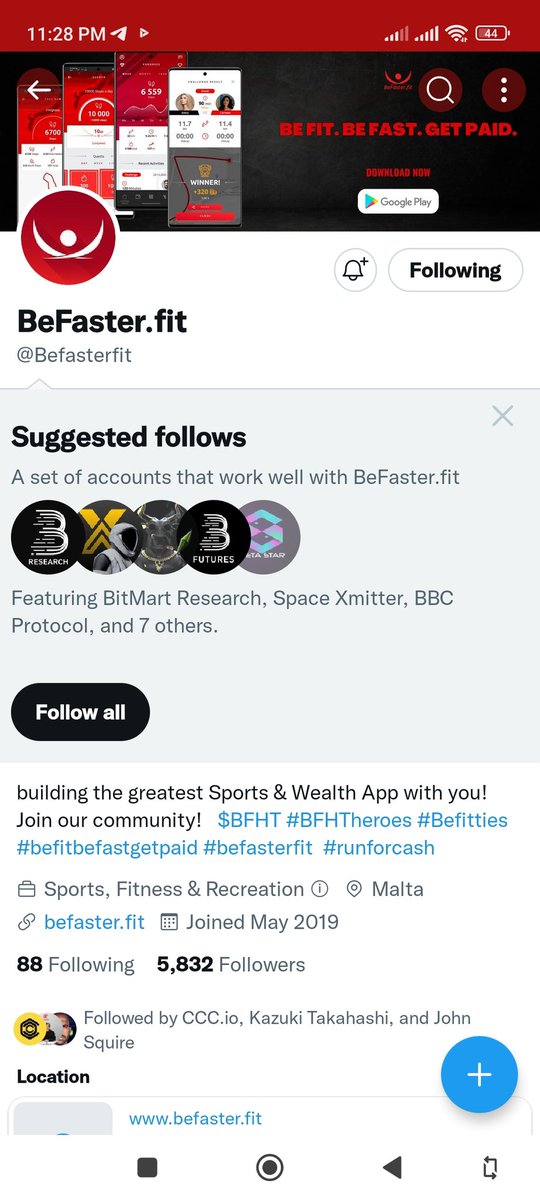 HamzaKh13373319's tweet image. Amazing 😍😍😍 $BFHT go to the Moon🔥🚀

@Mohsenajafi @Danial0x0 
@Violocto 

#BFHT
#Befaster 
#running