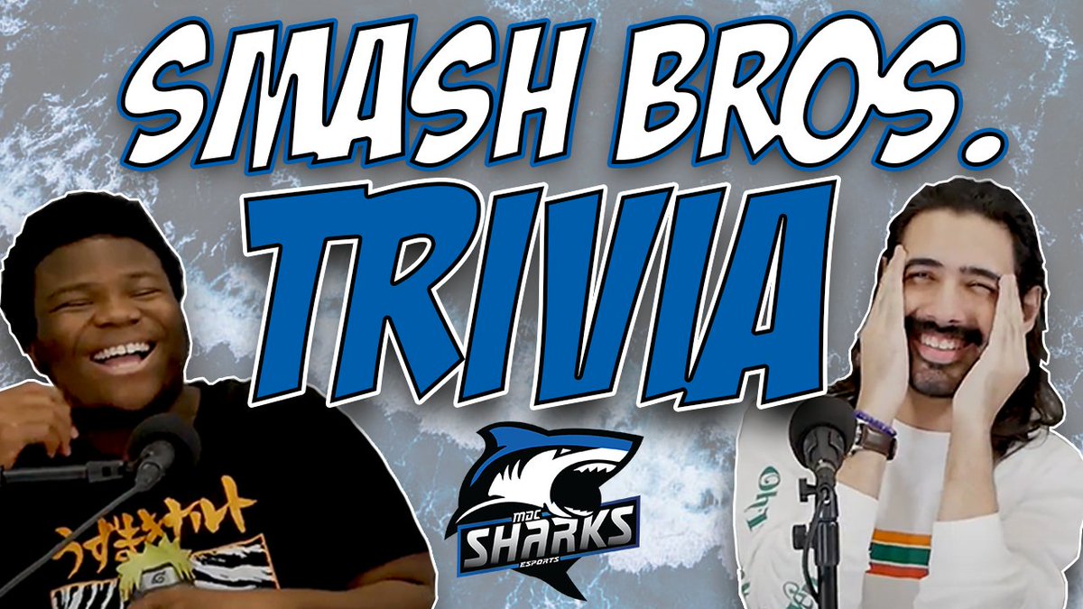 We're finally on YouTube! This week we put our Smash Crew's knowledge to the test with some Smash Bros. Trivia.

#BloodInTheWater🦈🩸

->youtu.be/MF9HICvf0NM